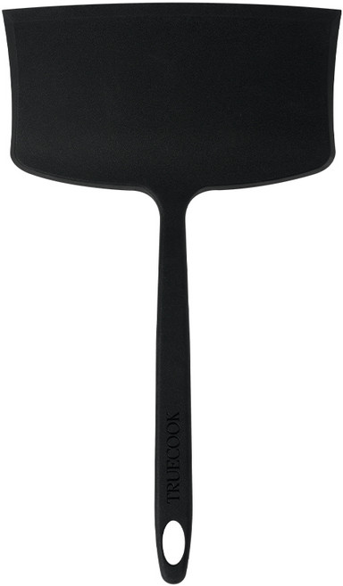트루쿡 계란말이 실리콘 특대형 와이드 자이언트 뒤집개, 1개, 블랙