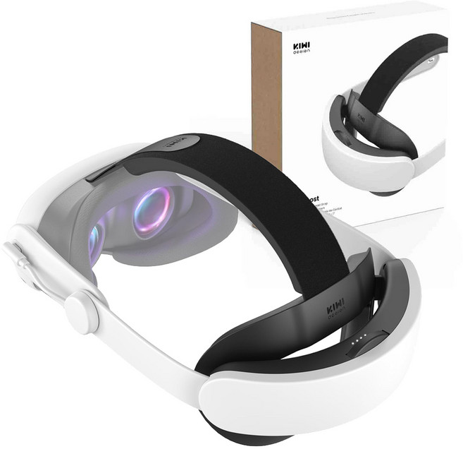 메타퀘스트3 스트랩 3S호환 키위 K4부스트 배터리 엘리트 헤드스트랩 악세사리, KIWI K4부스트 배터리 엘리트 헤드스트랩, 1개