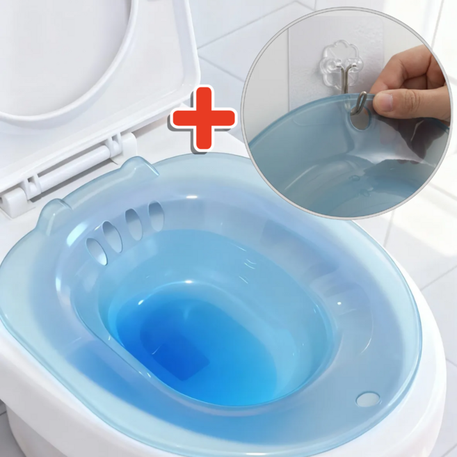 베로어 가정용좌욕기 치질 변비 임산부 좌욕대야, 리프민트, 1개