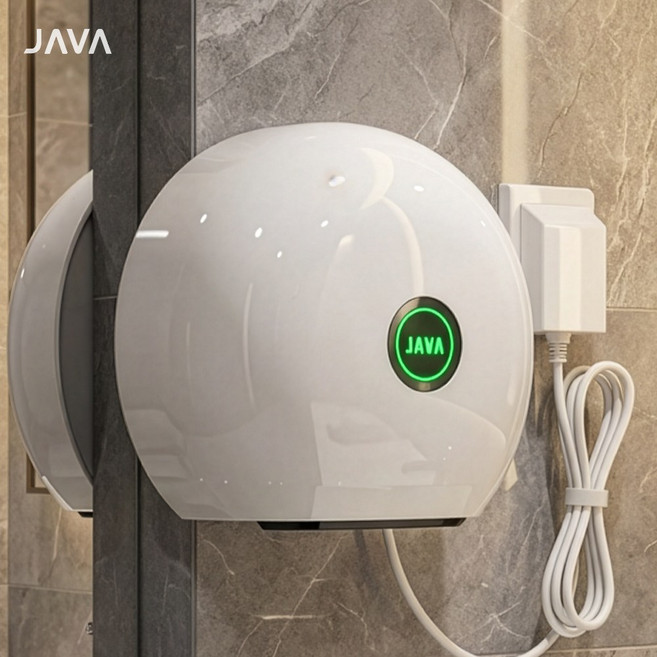 티에스JAVA TH시리즈 100L LED 라인 핸드드라이어 손 건조기 벽부착형