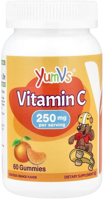 엄브스 비타민C 어린이 구미젤리 250mg(2정) 60개 키즈 VitaminC - 쿠팡