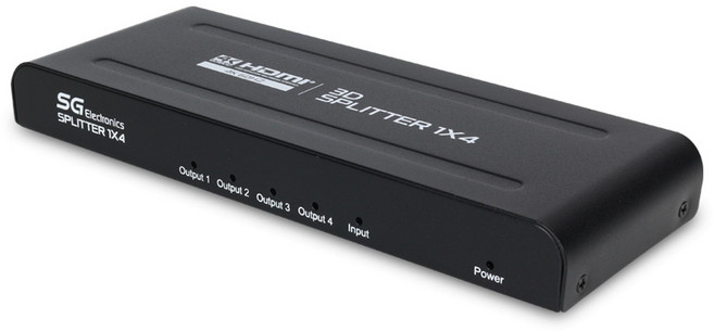 신길전자 SG-401-NC HDMI 4분배기 2.0버전 4K 4포트분배기, 1개, SG 401NC, 신길전자 SG 401NC HDMI 4분배기