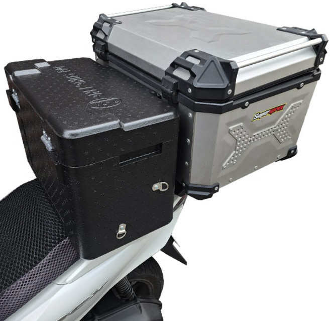 대성 배달통 EPP-Q1 25L 국산 자석탈착 탑박스앞가방 배달가방 혼다 PCX XMAX 전용, EPP-Q1 25리터 안장가방