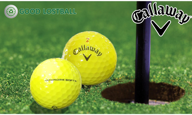GOOD 로스트볼 캘러웨이 트리플트랙 / 트루비스 등급별 20구 세트+사은품증정, 20개, 1개입, 크롬소프트 노랑 A