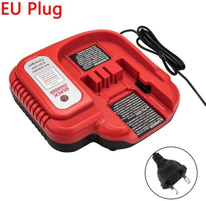 Black & Decker 24V 18V 14 4V 12V 9 6V NiCD NiMH 배터리 고속 충전기 용 교체, EU Plug, 1개