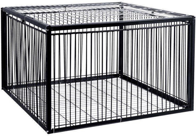 비둘기 포획틀 케이지 철망 덫 철장 까치 트랩 조류 야생 새장 야외 퇴치 새 포획망, 2. 블랙 60x40x26 (2면), 1개