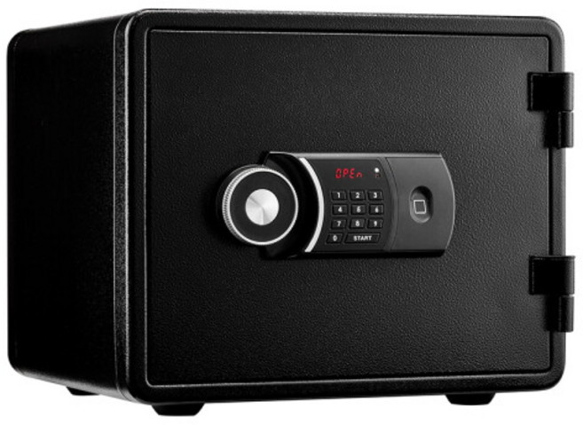 선일금고 루셀 NEW YES-M020F 친절한 음성안내 지문인식 내화금고 40kg 서랍 경보기장착 가정 사무용, YES-M020F 지문인식 블랙-화이트, 색상:YES-M020F 지문인식 블랙