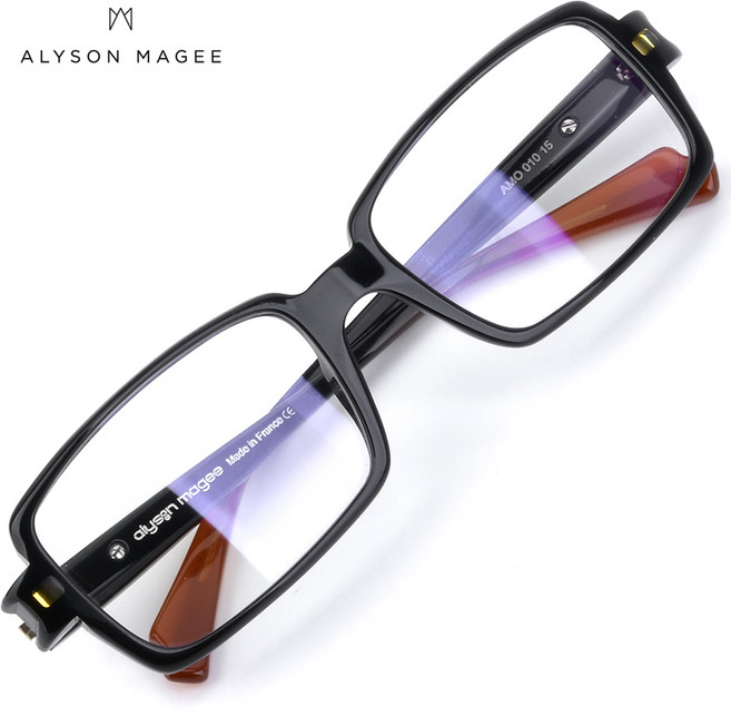 앨리슨 매기 명품 뿔테 안경테 AMO010-15(53) / ALYSON MAGEE / 트리시클로