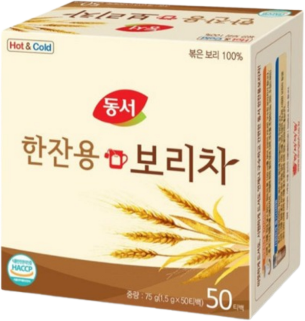 [동서] 한잔용 보리차, 1.5g, 50개입