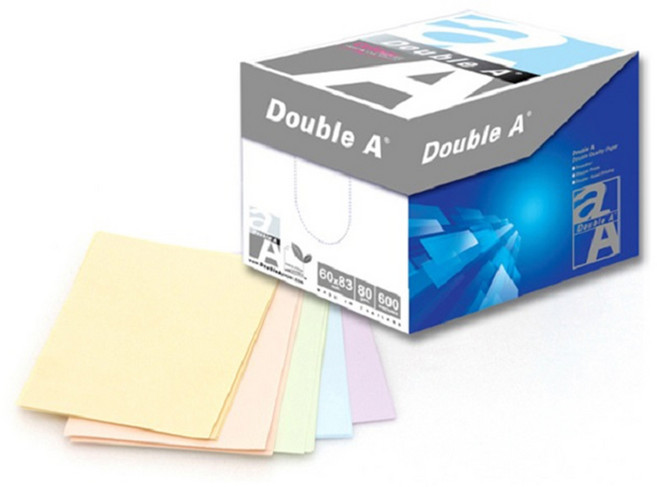 더블에이 메모지 컬러 미니박스 대용량 메모지, 메모지 미니박스 파스텔 1개