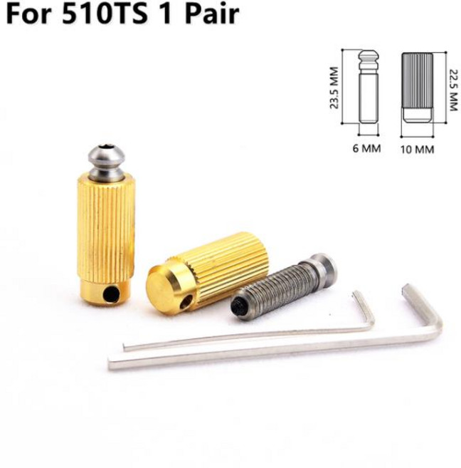 GOTOH GE1996T 510TS 트레몰로 시스템 브리지 JP용 앵커 고품질 볼트 나사 스터드 및 1 쌍, 01 For 510TS 1 Pair, 1개