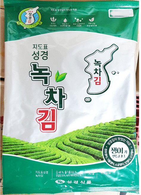 조미 녹차전장김 (성경 30g), 1개, 30g