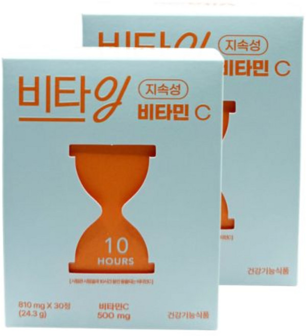 비타잉 지속성 비타민C 솔루티 이눌린치커치추출분말 목화씨유 30정 2개 608600