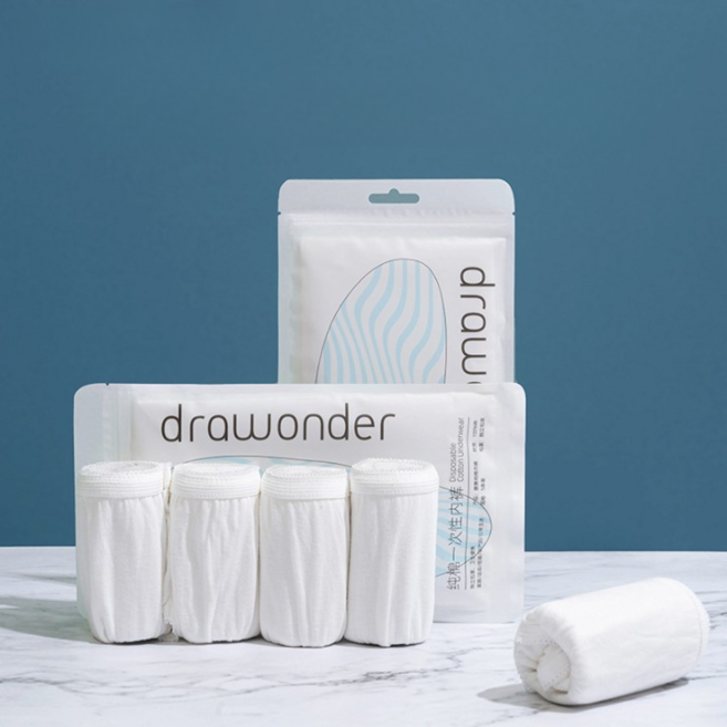 므뮤 여성용 순면 일회용 팬티 5p