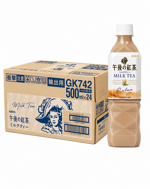 KIRIN 午後紅茶 Milk Tea, 24個, 24個裝, 500ml