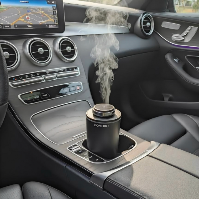 AI스마트전자디퓨저 자동분사기 AI아로마전자방향제 아로마테라피 탈취제 홈&카 기능 블랙/화이트, 1개, 에센자 퍼퓸(아쿠아 디 파르마type)/화이트