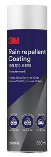 3M 유리 발수 코팅제 390ml PN09939, 3개
