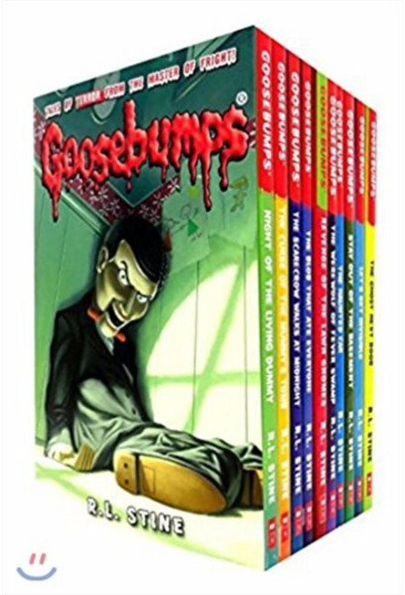 Goosebumps Series 10 Books Collection SET (Classic Covers), Scholastic