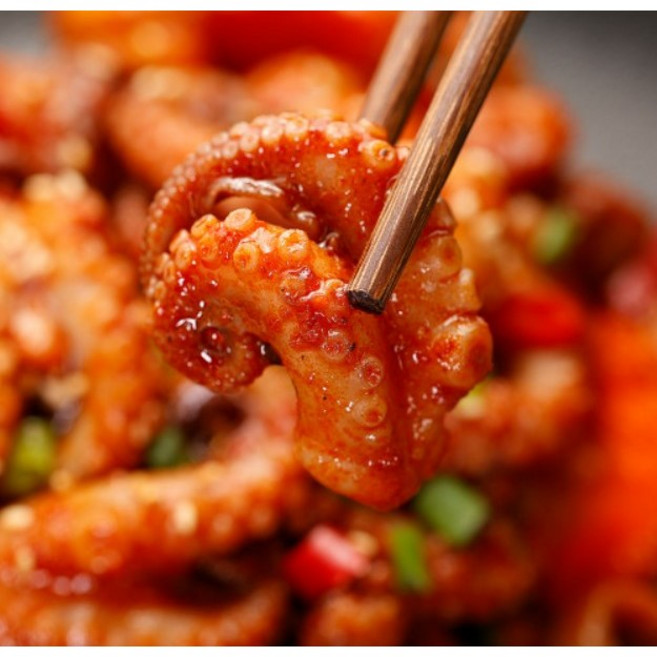 선화동쭈꾸미 매운 양념 쭈꾸미 볶음 밀키트 캠핑 음식 집들이 요리 500g (2인분) x 2팩, 매운맛 1kg, 1개