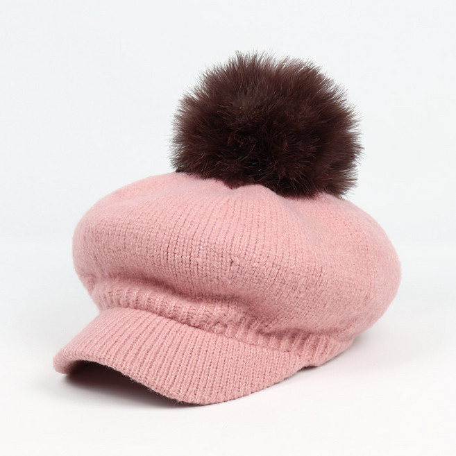 비토스 국내제작 방울 니트캡 빵모자