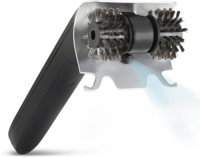 바베큐 그릴청소기 그릴브러쉬 자동 전기 스팀 그릴 브러시 스테인레스 스틸 바베큐 와이어, 02.전기바베큐브러시(충전식)
