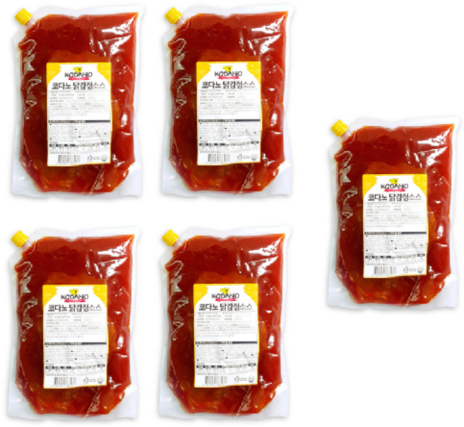 코다노 닭강정소스 2kgX5개, 2kg, 5개
