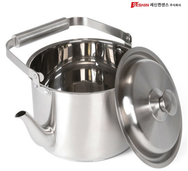 퀸센스 인덕션 차 올스텐 주전자, 7L, 1개