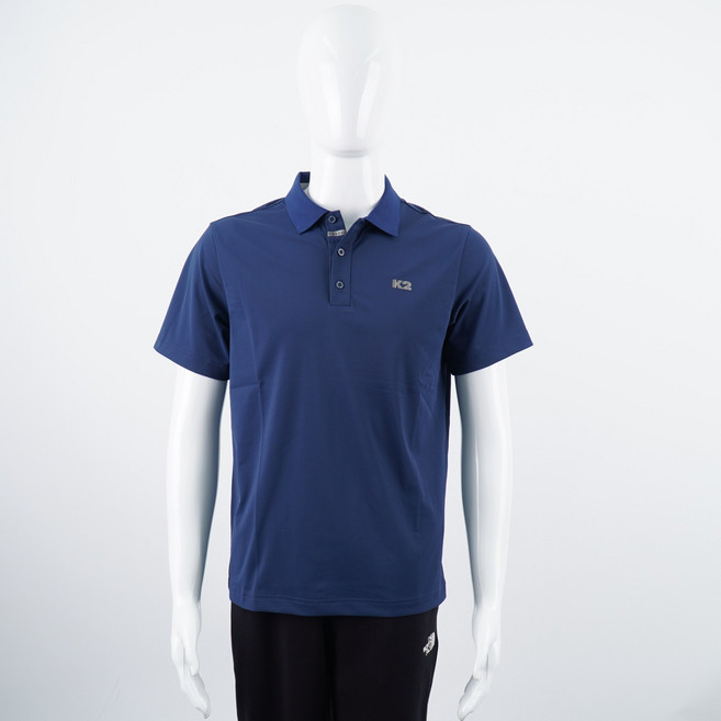 [국내정식매장] K2 케이투 반팔티 티셔츠 오싹(OSSAK) ICESKIN 반팔 폴로 (INDIGO BLUE)