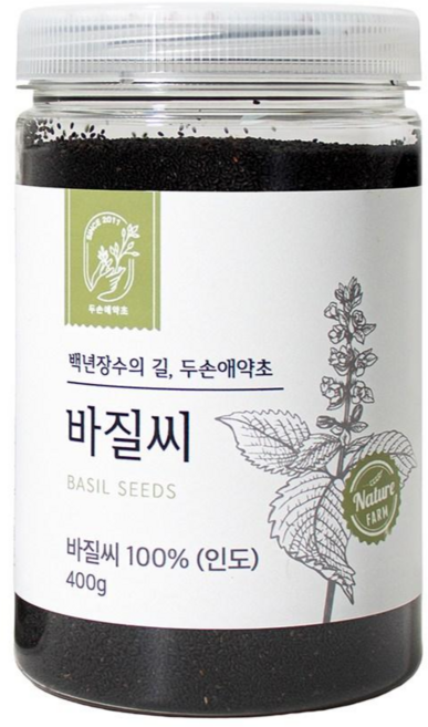 두손애약초 바질씨드, 1개, 400g