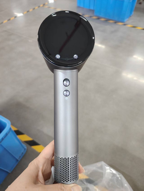 家用高速電吹風機負離子護發速幹大功率帶香薰便攜冷熱吹風機, F28高檔灰, 美規電壓110V