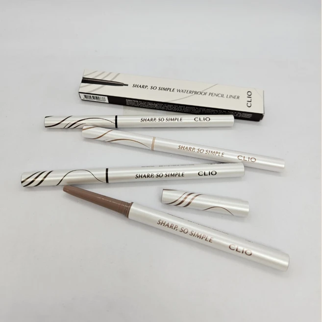 클리오 샤프 쏘 심플 워터프루프 펜슬라이너 0.14g, 007 크리미아이보리, 1개 - 쿠팡