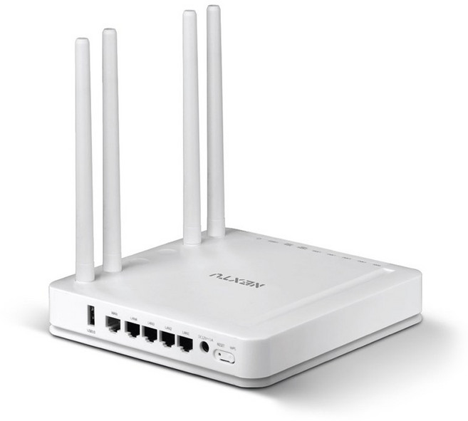 넥스트 11ac 1200Mbps 듀얼밴드 유무선공유기 5Dbi 안테나4, 1개