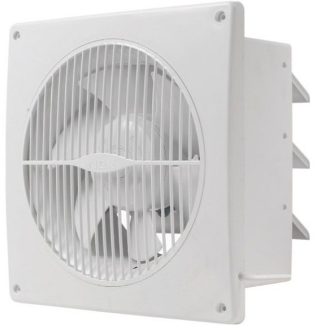 NEX-300GS 볼베어링모터 자동풍압셔터형 환풍기(외경:400x400), 1개