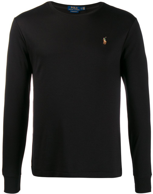 폴로랄프로렌 긴소매 로고 자수 티셔츠