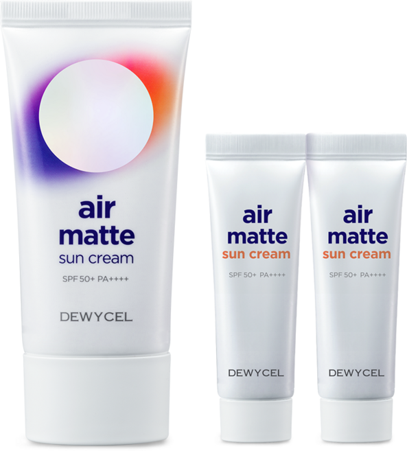 듀이셀 보송 스웨트프루프 에어매트 선크림 SPF50+ PA++++ 40&20ml 기획세트, 1개, 60ml