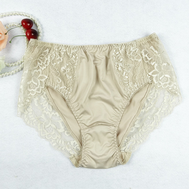 【胖M福音】大碼女士內褲 胖mm內褲 加肥加大內褲 牛奶絲內褲 高腰收腹 無痕舒適 外貿品質 夏季薄款, 膚色