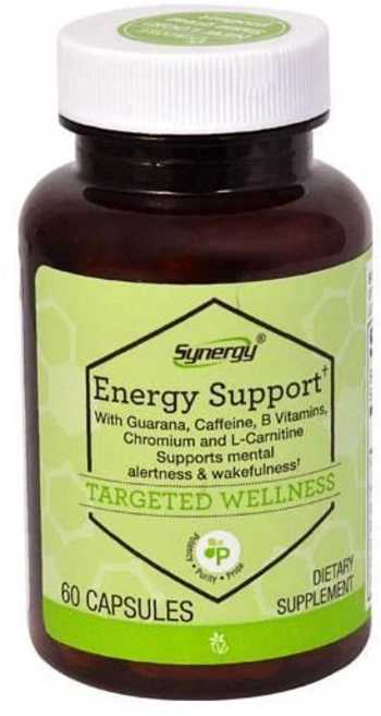 Vitacost Synergy Energy Support 비타코스트 시너지 에너지 서포트 캡슐 60정, 1개 - 쿠팡