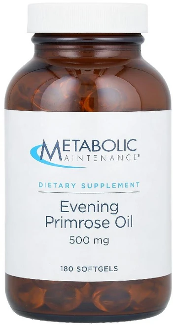Metabolic Maintenance 달맞이꽃오일 500mg 소프트젤 180정 Maintenance (메타볼릭 메인터넌스), 1개 - 쿠팡