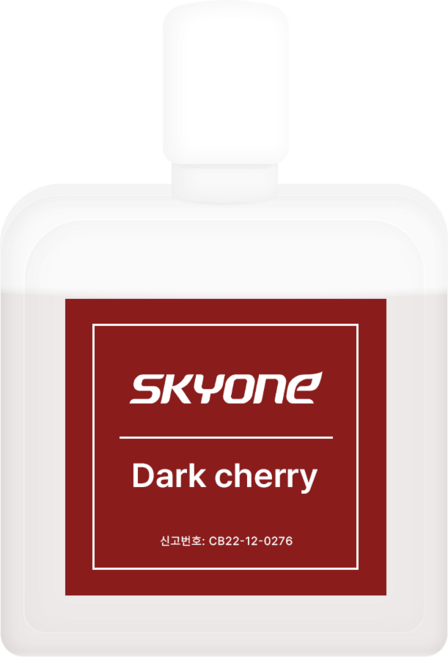 스카이원 방향제 탈취제 자동분사기 리필액, 210ml, 1개, 03 다크체리
