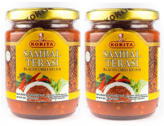 코키타 삼발 뜨라시 (Kokita Sambal Terasi) 250g, 2개