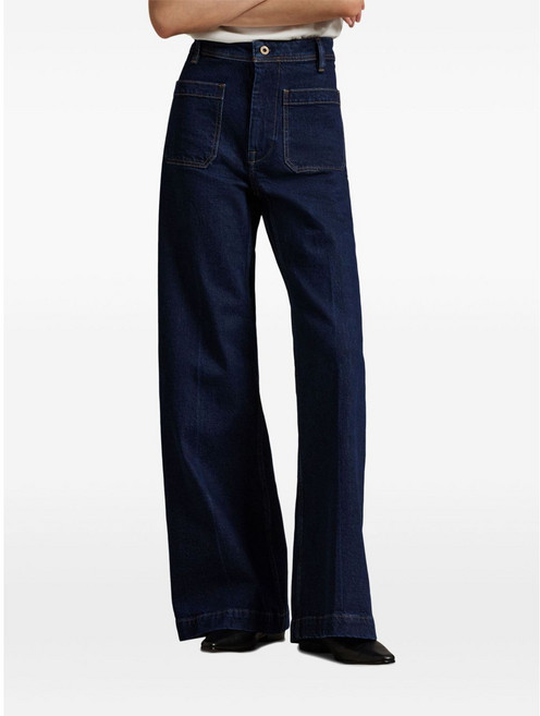 폴로랄프로렌 하이라이즈 플레어 진