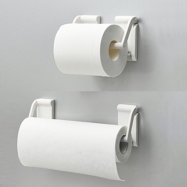 민스리빙 마그넷 자석 키친타올걸이 휴지걸이 냉장고부착, 1개