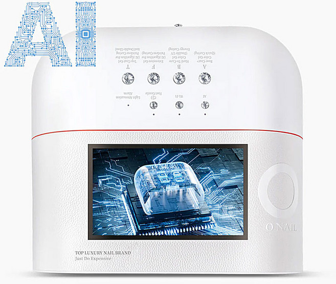 [ONAIL] AI 인공지능 네일 램프, 1개, 화이트