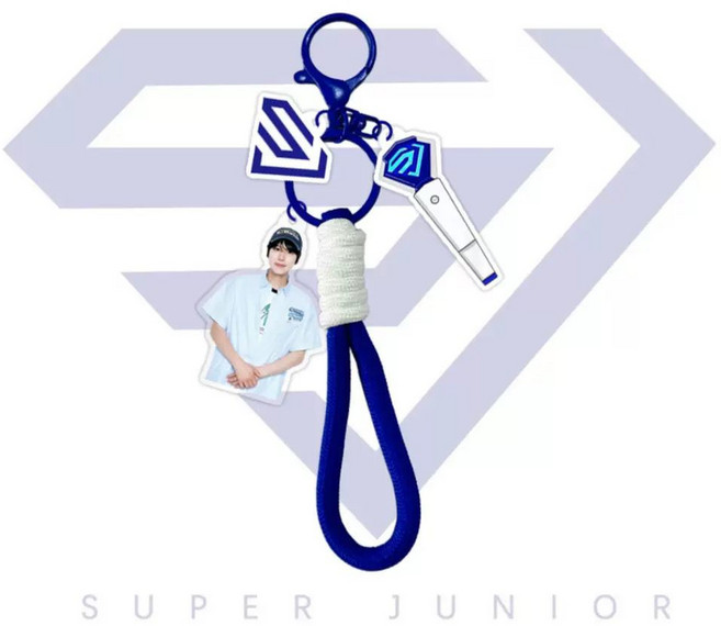 SUPER JUNIOR 亞克力鑰匙扣掛件, 1個, 9版