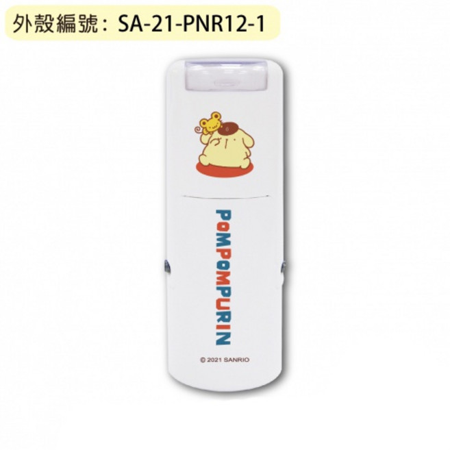 喬堡印章 台灣製 布丁狗 橡皮回墨印章 有發票 圓章 獎勵印章 護士章 姓名章 連續印章 方形連續章, 1個, 布丁狗的日常1號,純文字1.2圓形加框