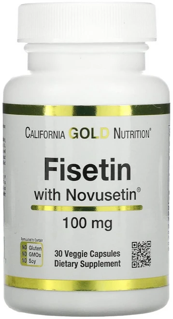 캘리포니아골드 피세틴 노부세틴 100mg 30캡슐 왁스트리, One Color, 30정, 1개 - 쿠팡