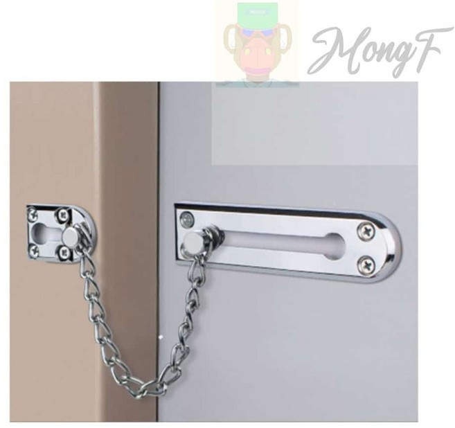 MongF 강력체인 안전고리 현관문체인, ★구매꾹, 1개