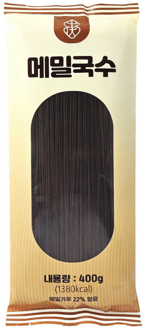 메밀국수 쫄깃한 메밀면 글루텐프리 웰빙 저칼로리 건강간편요리, 1개, 400g