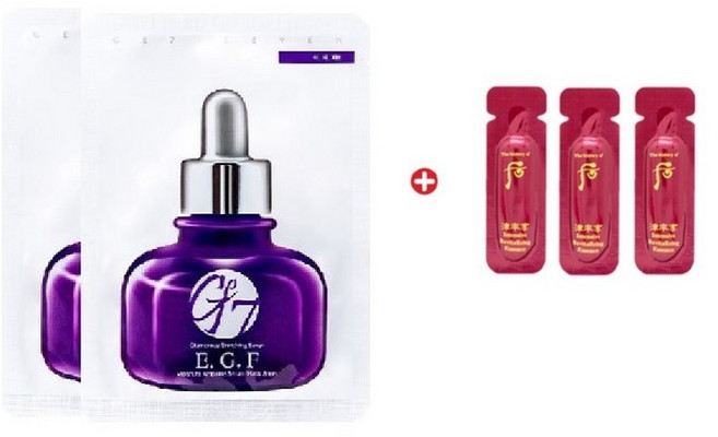 GE7 마스크2매/진율향 진율진액 에센스60매, 1g, 60개