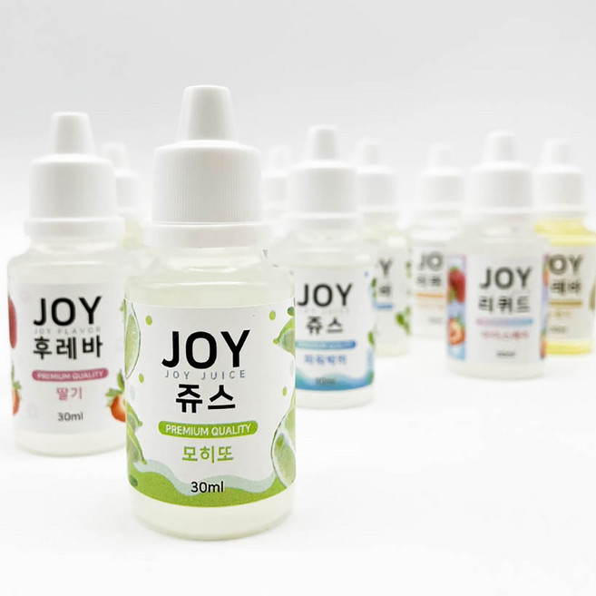 [2+1] 조이쥬스 30ml 식품첨가물 액상 향료 플레이버 슬라임 식용향료, 아이스툰드라베리향 30ml X 3